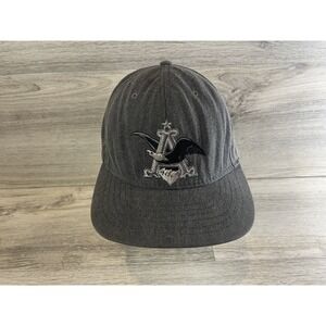 Vintage Anheuser Busch‎ Beer American Needle Strapback Hat Cap Big Logo
